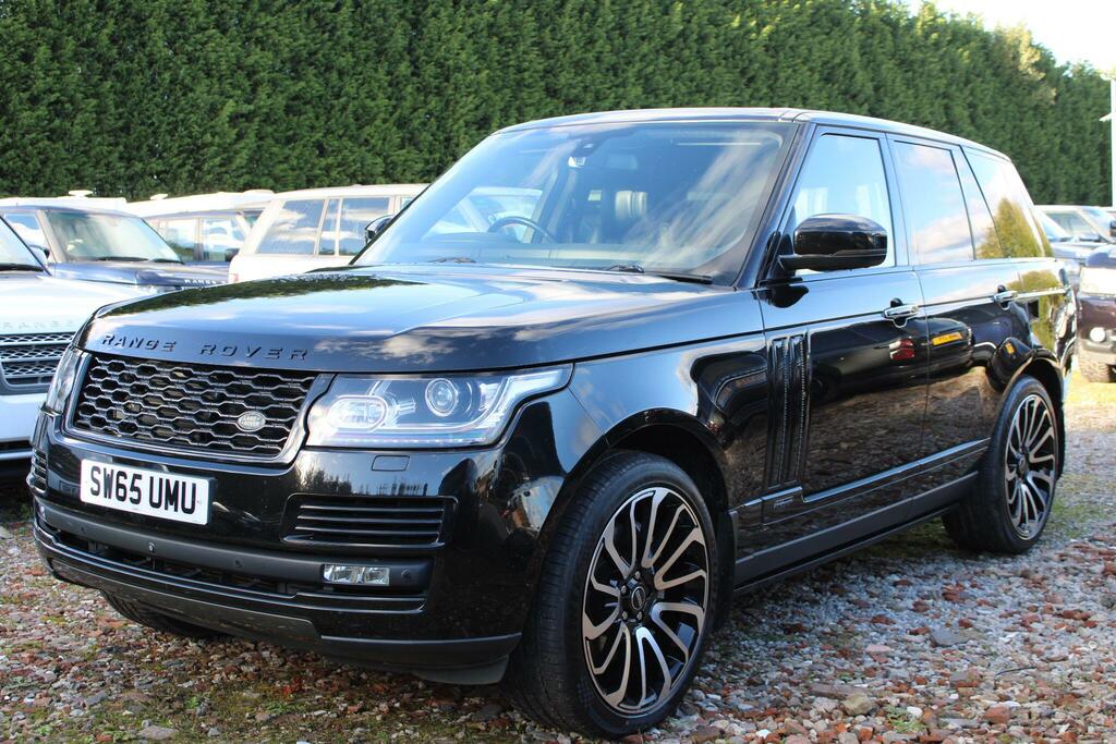 Land Rover Range Rover 4.4 Sd V8 4Wd Euro 6 Ss SW65UMU Black #4