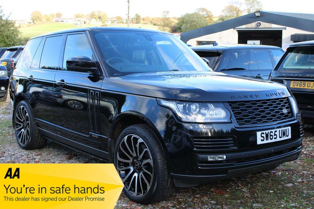 Land Rover Range Rover 4.4 Sd V8 4Wd Euro 6 Ss SW65UMU Black