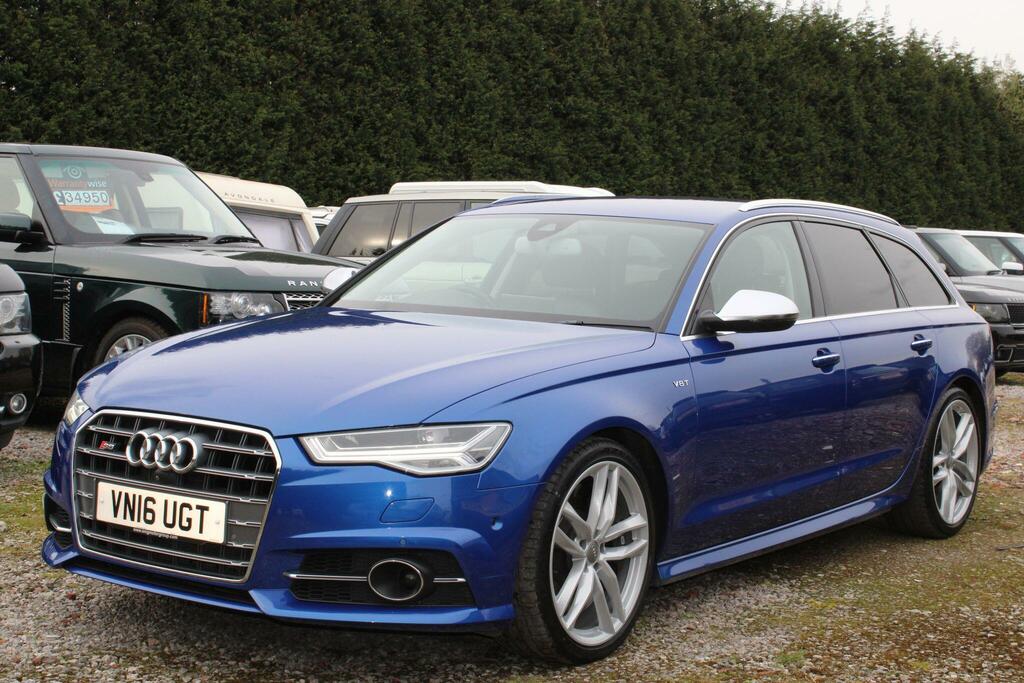 Audi S6 Avant 4.0 Tfsi V8 S Tronic Quattro Euro 6 Ss Blue #3
