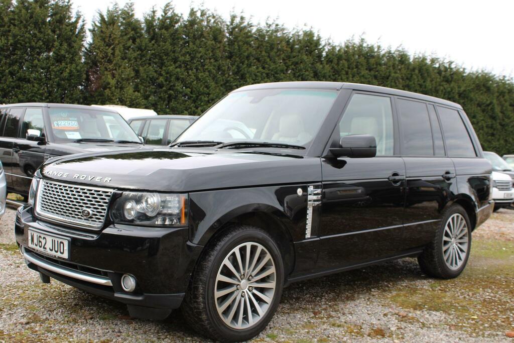 Land Rover Range Rover 4.4 Td V8 4Wd Euro 5 WJ62JUO Black #3