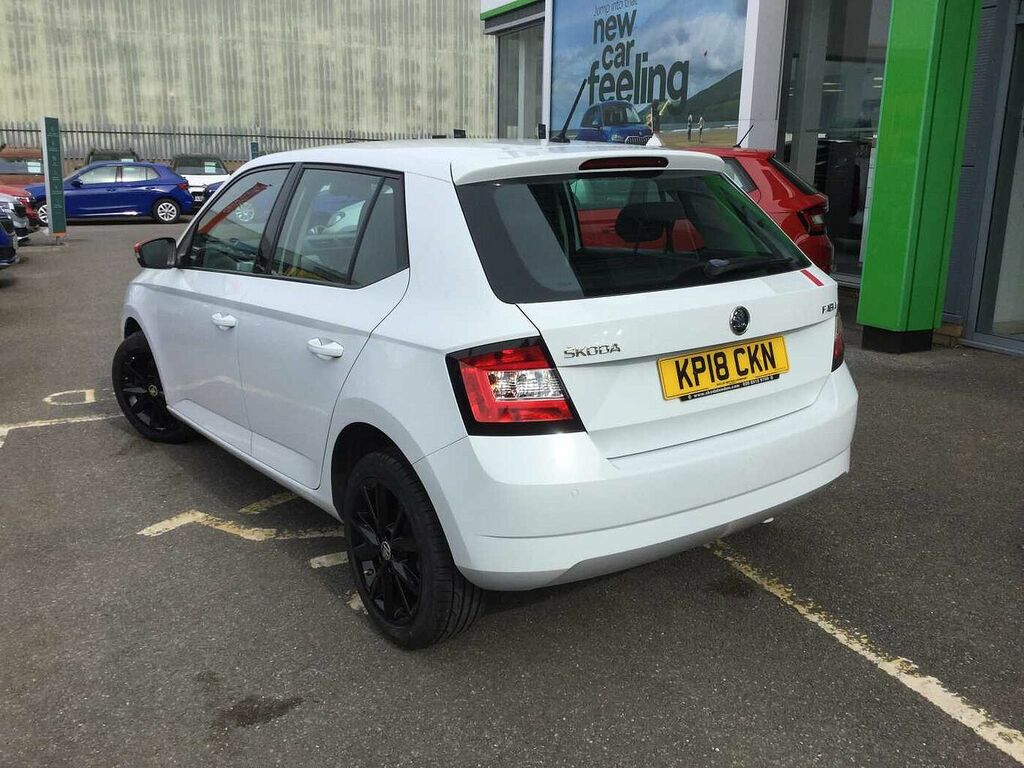 Skoda Fabia 1.0 Tsi Redline KP18CKN White #3