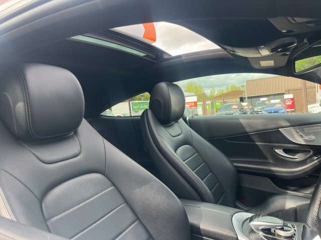 Mercedes-Benz C Class 2.1 C 220 D Amg Line Premium Plus 168 Bhp CV16GLZ White #3