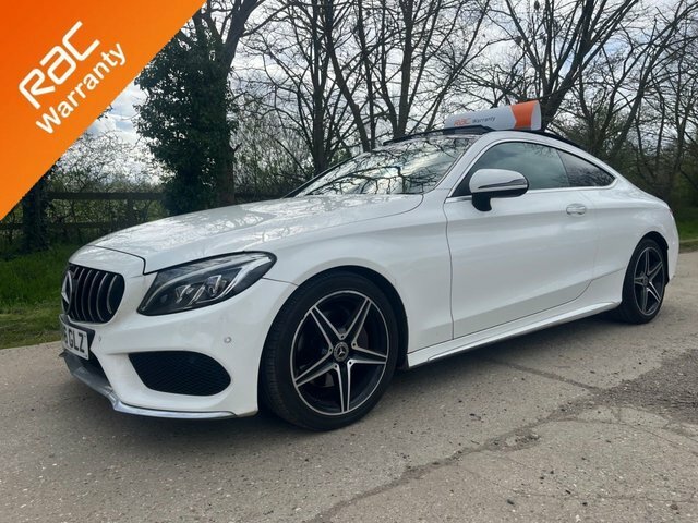 Mercedes-Benz C Class 2.1 C 220 D Amg Line Premium Plus 168 Bhp White
