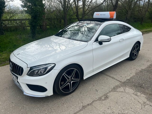 Mercedes-Benz C Class 2.1 C 220 D Amg Line Premium Plus 168 Bhp CV16GLZ White #4