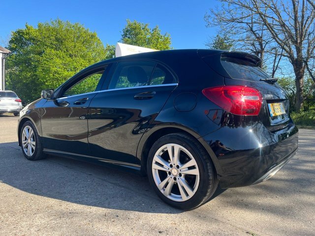 Mercedes-Benz A Class 1.6 A160 Sport Hatchback Euro 6 Black #6
