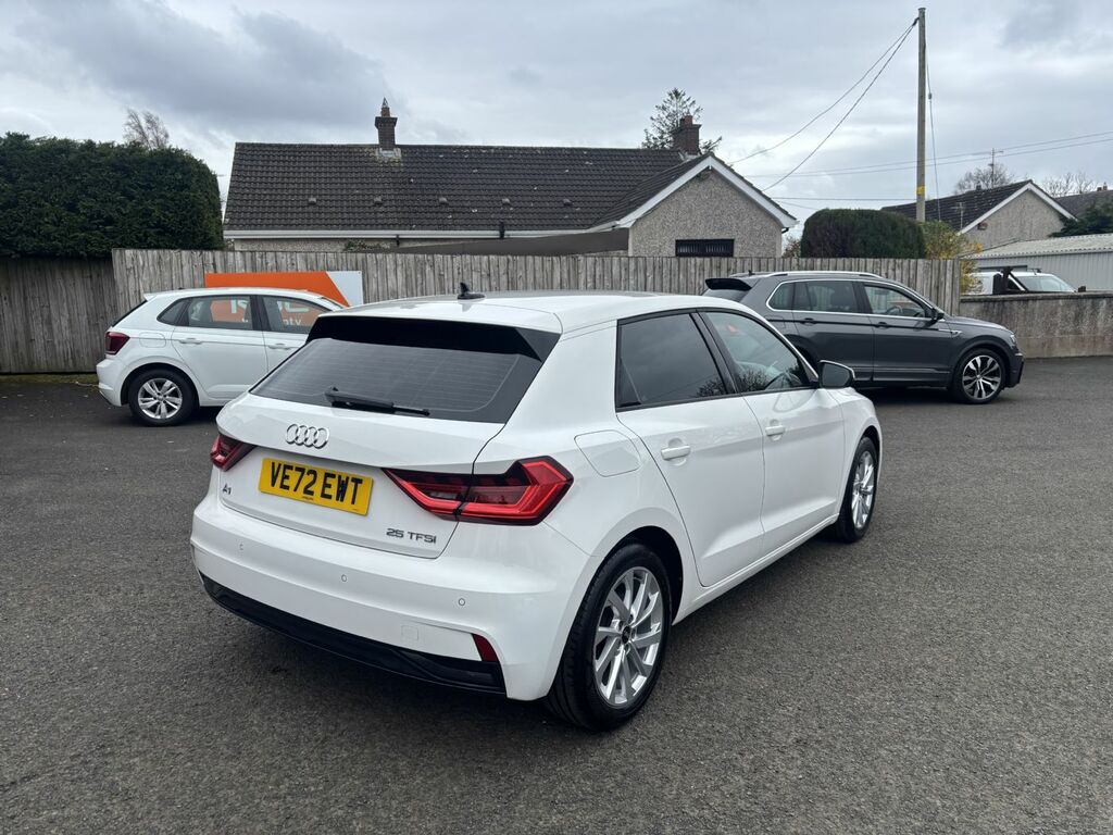 Audi A1 Sport 25 Tfsi VE72EWT White #4