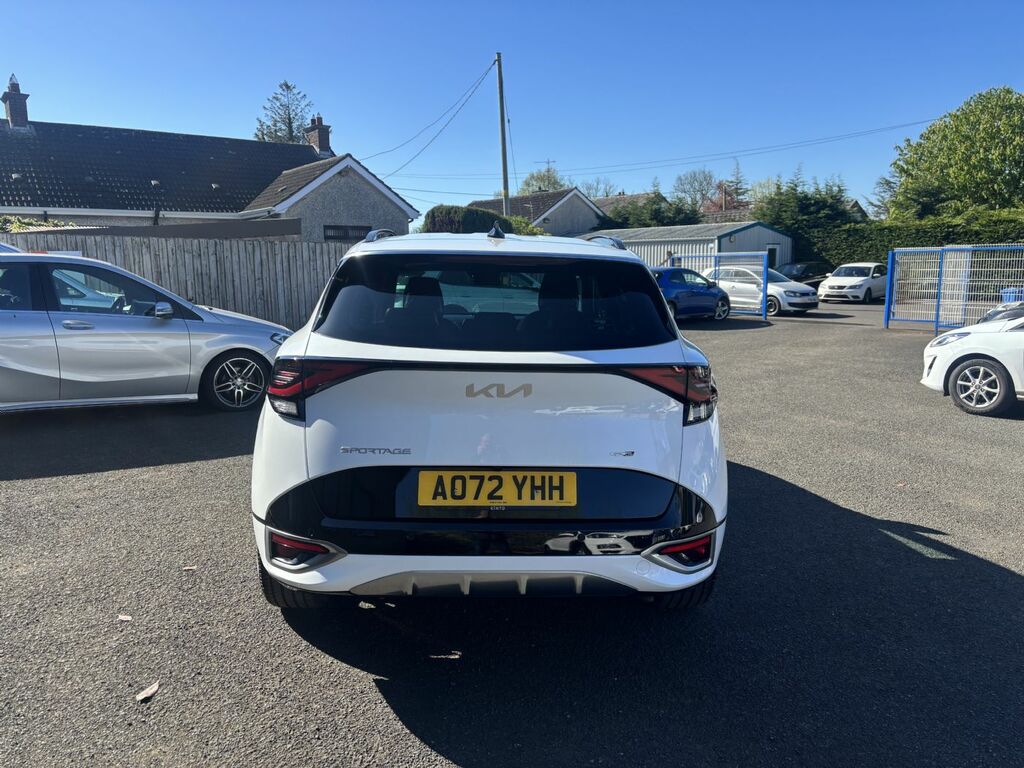 Kia Sportage 1.6 T Gdi 261 Phev Gt AO72YHH White #6