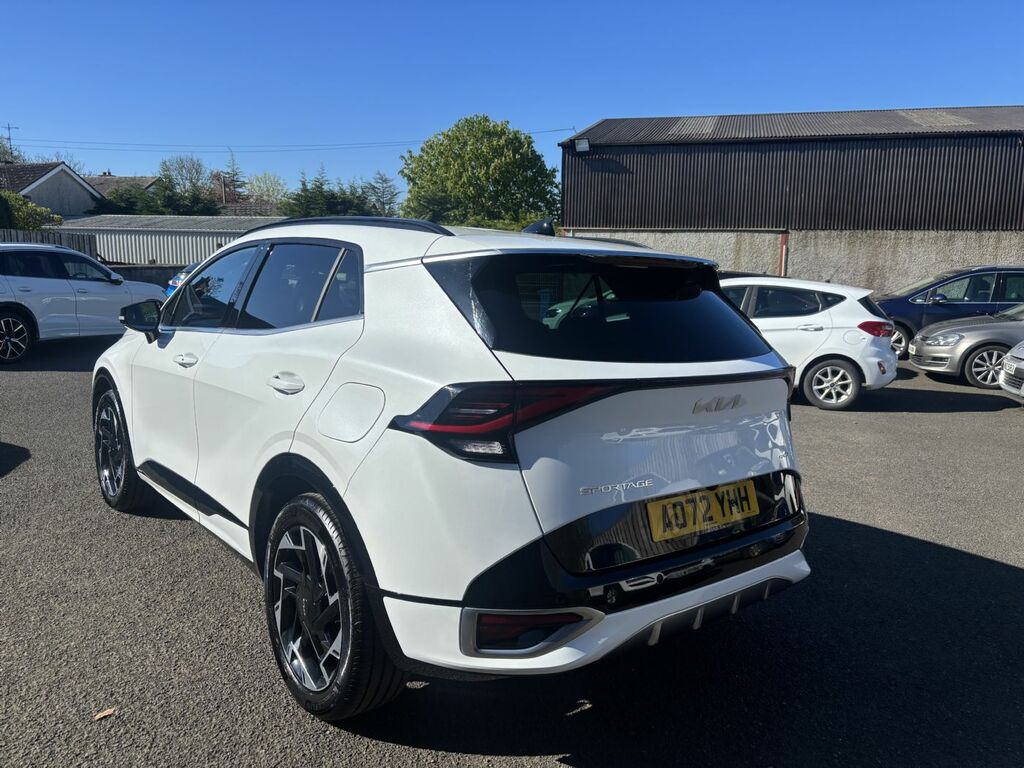 Kia Sportage 1.6 T Gdi 261 Phev Gt AO72YHH White #4