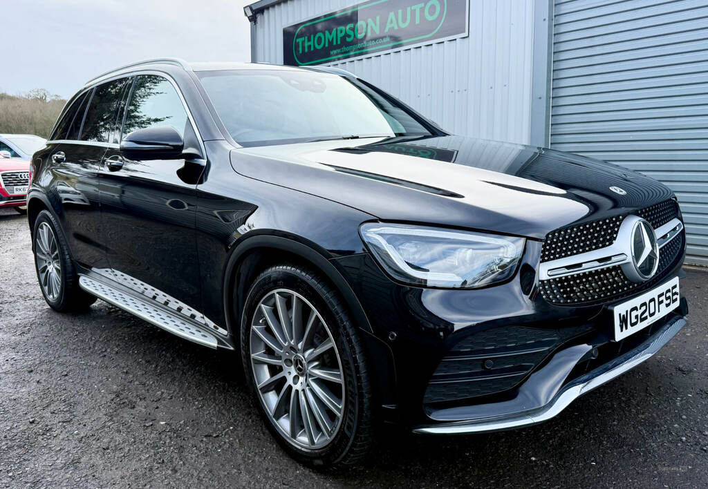 Mercedes-Benz GLC Class Glc 300D 4Matic Amg Line Premium 9G-tronic Black