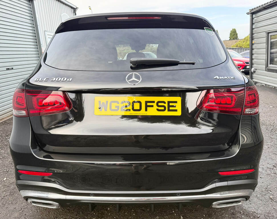 Mercedes-Benz GLC Class Glc 300D 4Matic Amg Line Premium 9G-tronic WG20FSE Black #4