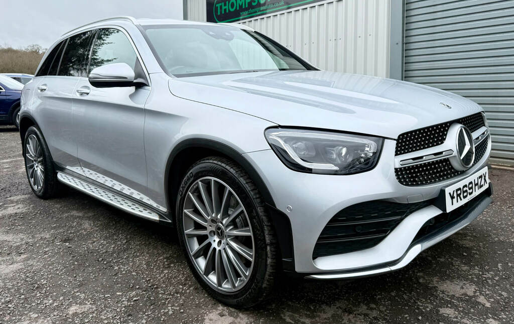 Mercedes-Benz GLC Class Glc 220D 4Matic Amg Line Premium 9G-tronic YR69HZX Silver #4