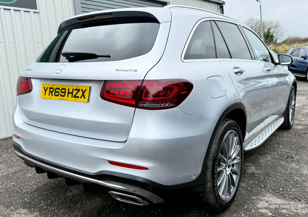 Mercedes-Benz GLC Class Glc 220D 4Matic Amg Line Premium 9G-tronic YR69HZX Silver #3