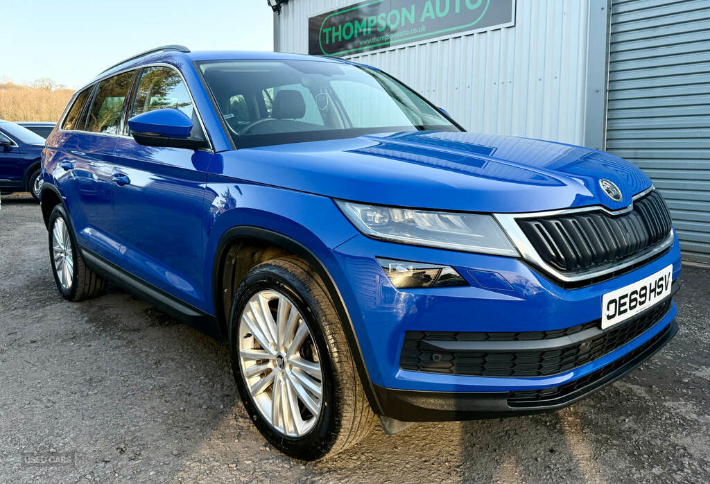 Skoda Kodiaq 2.0 Tdi Se L 4X4 Dsg 7 Seat Blue