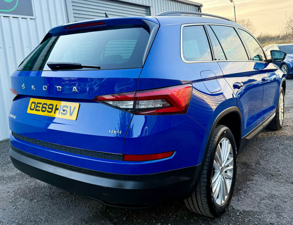 Skoda Kodiaq 2.0 Tdi Se L 4X4 Dsg 7 Seat OE69HSV Blue #3