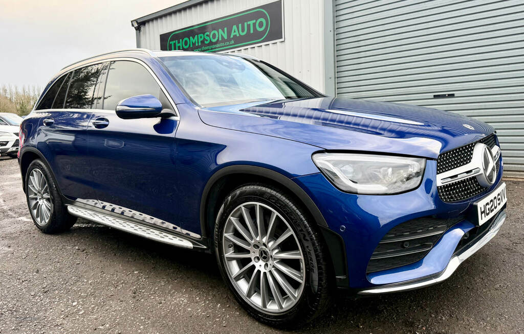 Mercedes-Benz GLC Class Glc 220D 4Matic Amg Line Premium 9G-tronic Blue