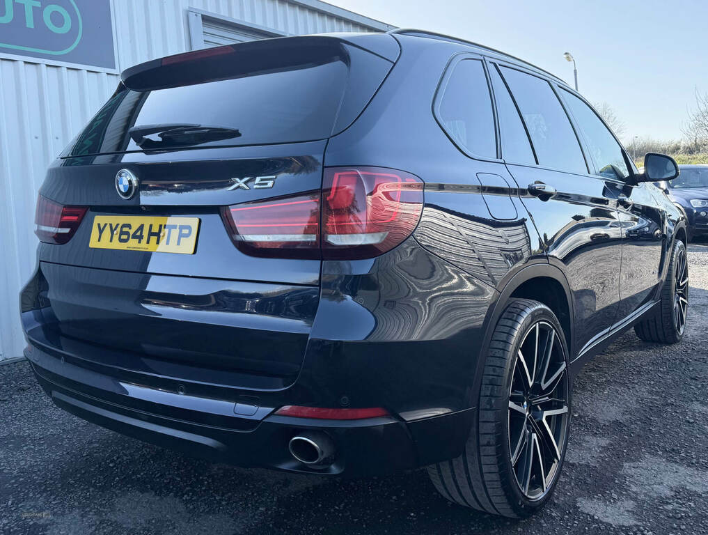 BMW X5 Xdrive30d Se 7 Seat YY64HTP Blue #5