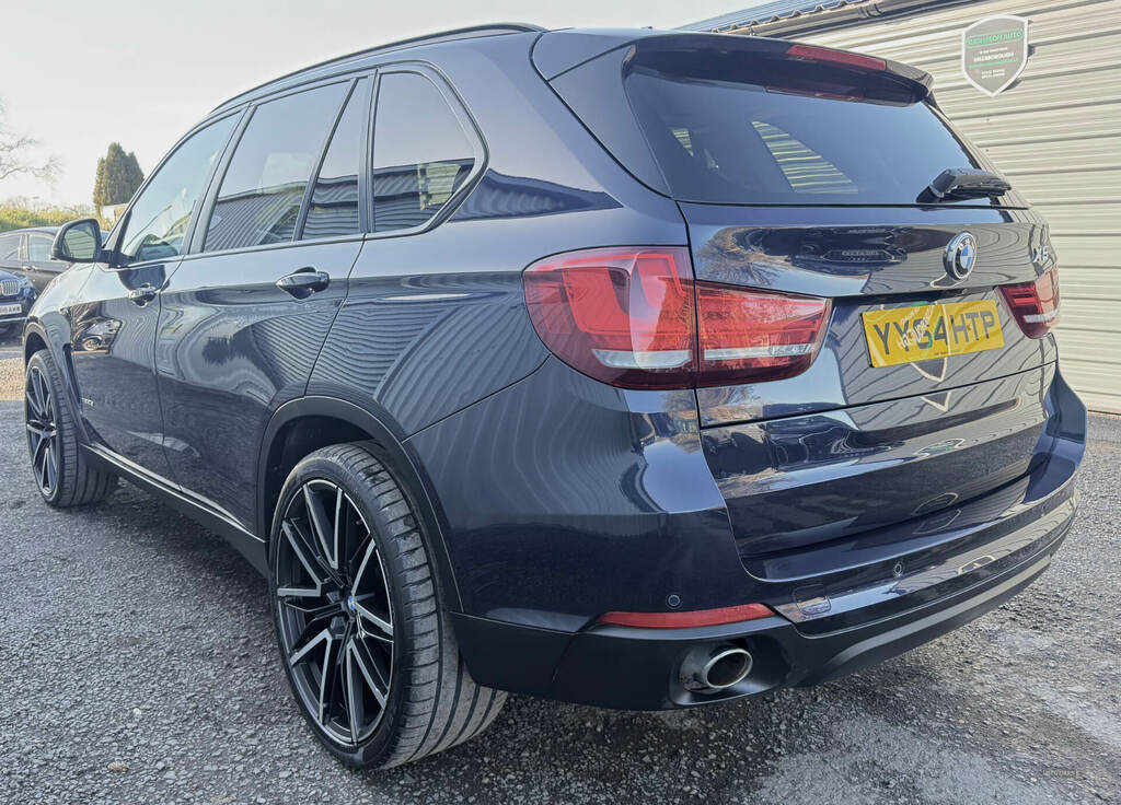 BMW X5 Xdrive30d Se 7 Seat YY64HTP Blue #4