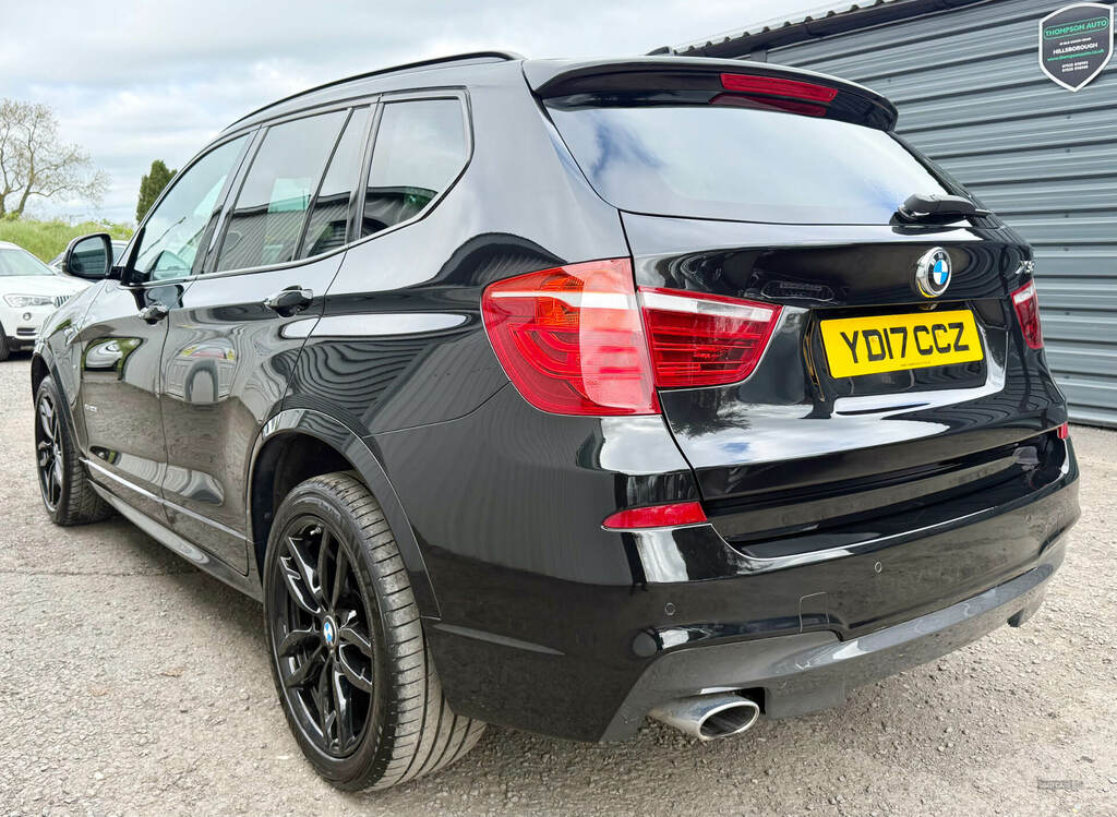 BMW X3 Xdrive20d M Sport Step YD17CCZ Black #6