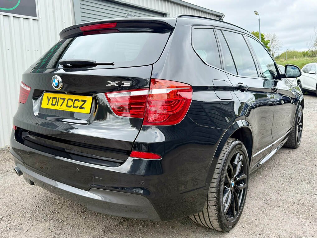 BMW X3 Xdrive20d M Sport Step YD17CCZ Black #3