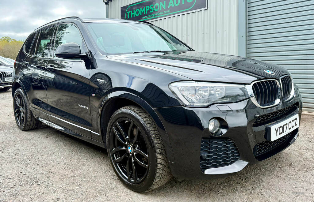 BMW X3 Xdrive20d M Sport Step Black