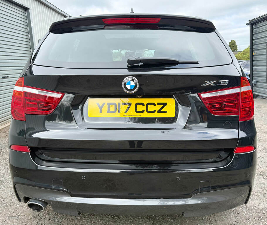 BMW X3 Xdrive20d M Sport Step YD17CCZ Black #4
