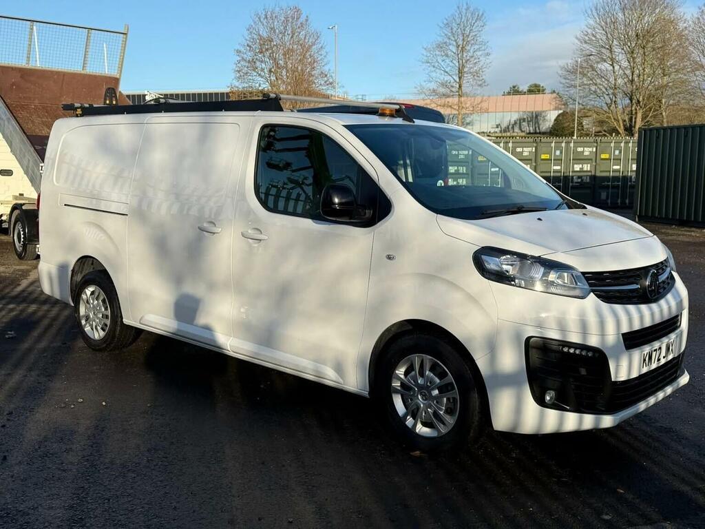 Vauxhall Vivaro Panel Van 1.5 Turbo D 2900 Sportive L2 H1 Euro 6 KM72JMX White #2