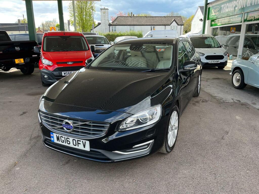 Volvo V60 Estate 2.0 D4 Se Lux Nav Euro 6 Ss 20 Black #6