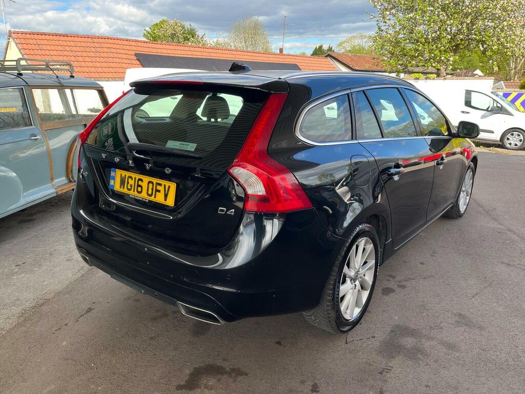 Volvo V60 Estate 2.0 D4 Se Lux Nav Euro 6 Ss 20 Black #4