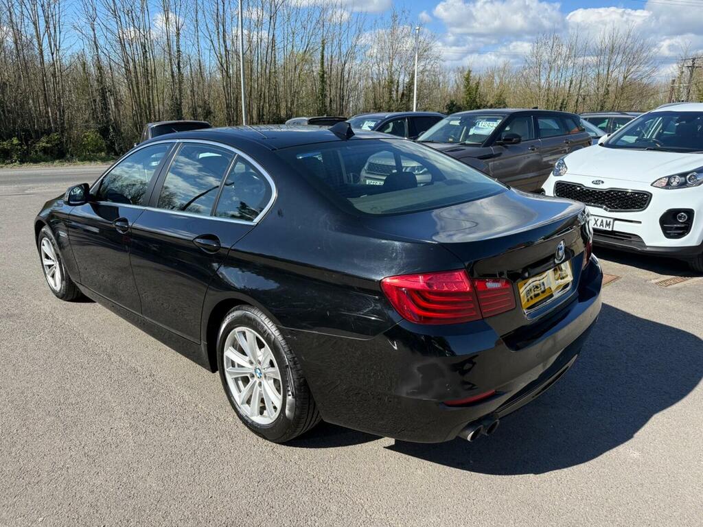 BMW 5 Series Saloon 2.0 520D Se Euro 6 Ss 201464 RE64CXY Black #4