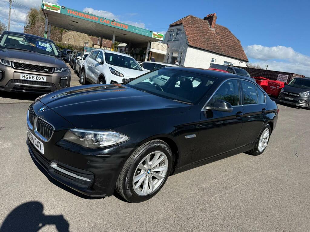BMW 5 Series Saloon 2.0 520D Se Euro 6 Ss 201464 RE64CXY Black #3
