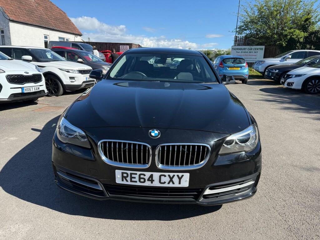 BMW 5 Series Saloon 2.0 520D Se Euro 6 Ss 201464 RE64CXY Black #2