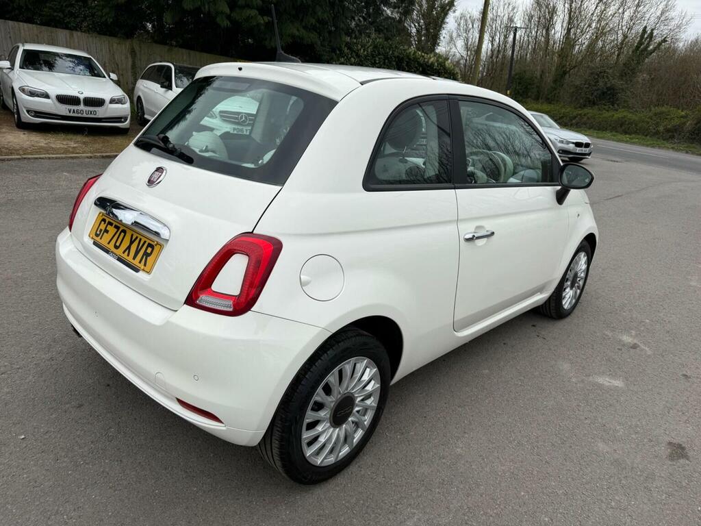 Fiat 500 Hatchback 1.2 Lounge Dualogic Euro 6 Ss 20 GF70XVR White #6