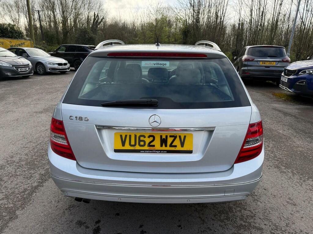 Mercedes-Benz C Class Estate 1.6 C180 Blueefficiency Executive Se G-tron VU62WZV Silver #5