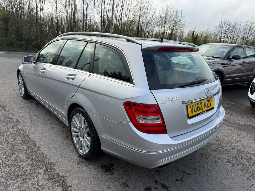Mercedes-Benz C Class Estate 1.6 C180 Blueefficiency Executive Se G-tron VU62WZV Silver #4
