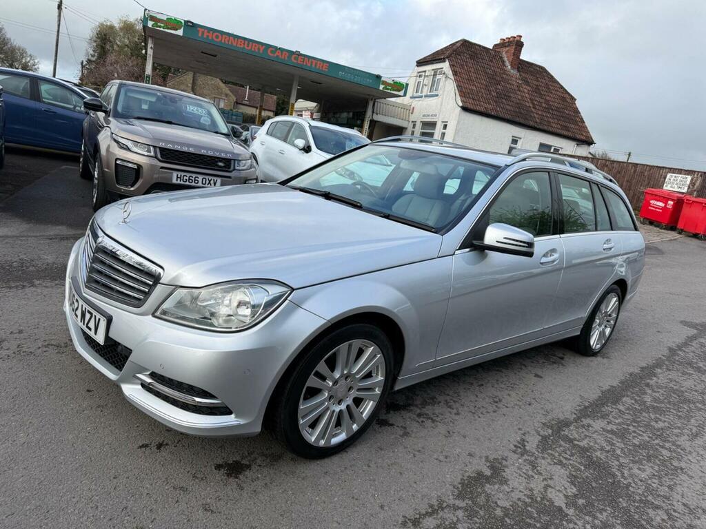 Mercedes-Benz C Class Estate 1.6 C180 Blueefficiency Executive Se G-tron VU62WZV Silver #3