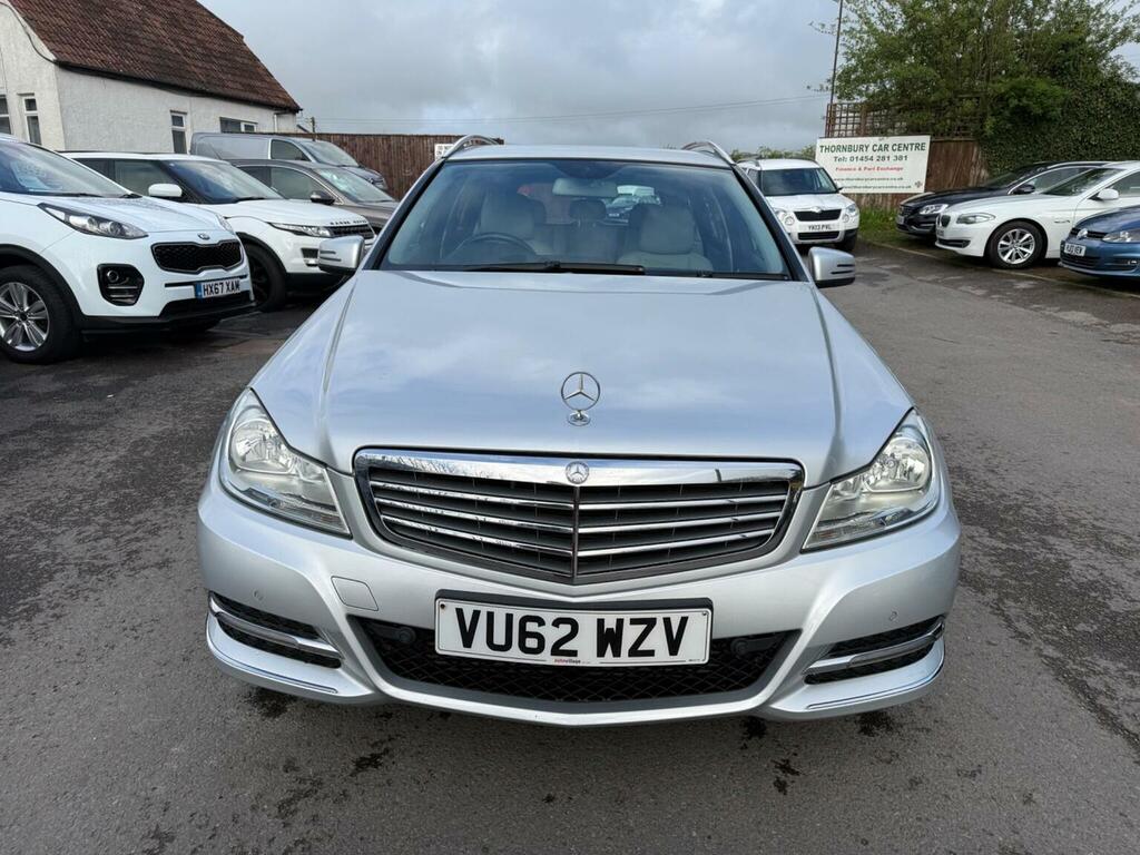 Mercedes-Benz C Class Estate 1.6 C180 Blueefficiency Executive Se G-tron VU62WZV Silver #2