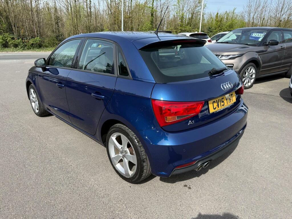 Audi A1 Hatchback 1.4 Tfsi Sport Sportback S Tronic Euro 6 CV15YRT Blue #4