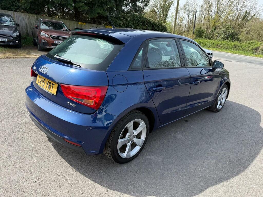 Audi A1 Hatchback 1.4 Tfsi Sport Sportback S Tronic Euro 6 CV15YRT Blue #6
