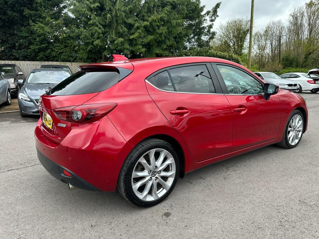 Mazda 3 Hatchback 2.2 Skyactiv-d Sport Nav Euro 6 Ss Red #5