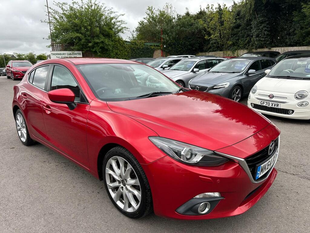 Mazda 3 Hatchback 2.2 Skyactiv-d Sport Nav Euro 6 Ss Red