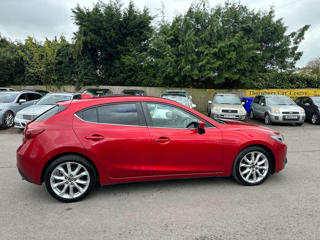 Mazda 3 Hatchback 2.2 Skyactiv-d Sport Nav Euro 6 Ss Red #6