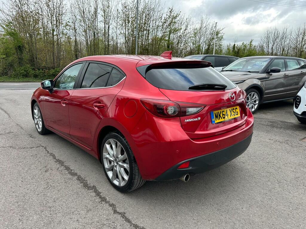 Mazda 3 Hatchback 2.2 Skyactiv-d Sport Nav Euro 6 Ss Red #4