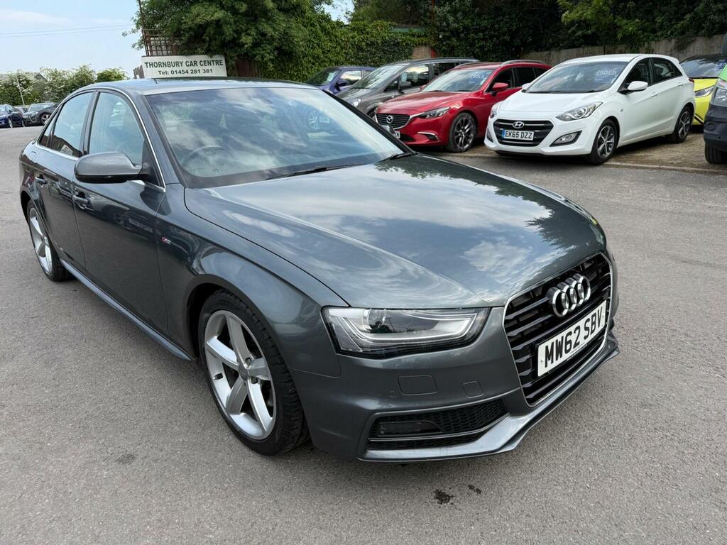 Audi A4 Saloon 2.0 Tfsi S Line Multitronic Euro 5 Ss Grey