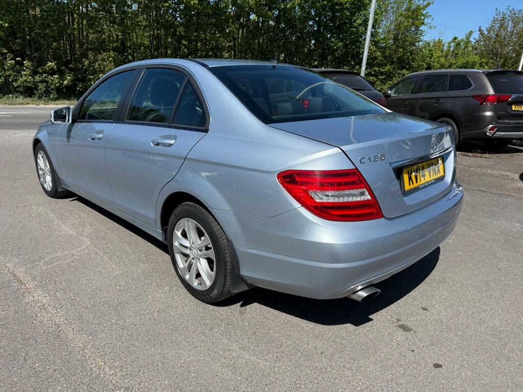Mercedes-Benz C Class Saloon 1.6 C180 Executive Se G-tronic Euro 6 Ss Silver #4