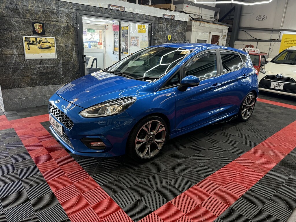 Ford Fiesta Hatchback 1.0 T Ecoboost St-line X Edition 20202 Y400AAB Blue #6