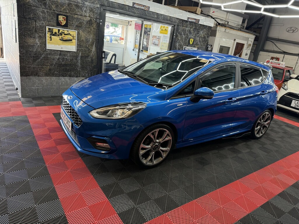 Ford Fiesta Hatchback 1.0 T Ecoboost St-line X Edition 20202 Y400AAB Blue #5