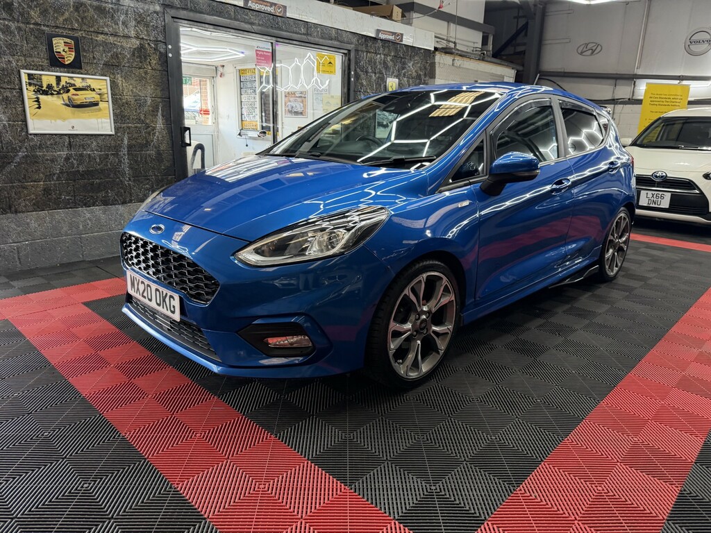 Ford Fiesta Hatchback 1.0 T Ecoboost St-line X Edition 20202 Y400AAB Blue #4
