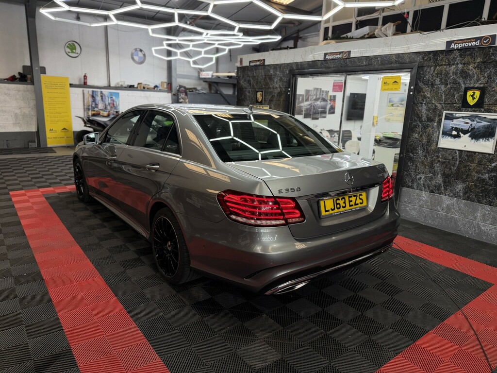 Mercedes-Benz E Class Saloon 3.0 E350 V6 Bluetec Amg Sport 201363 LJ63EZS Silver #4