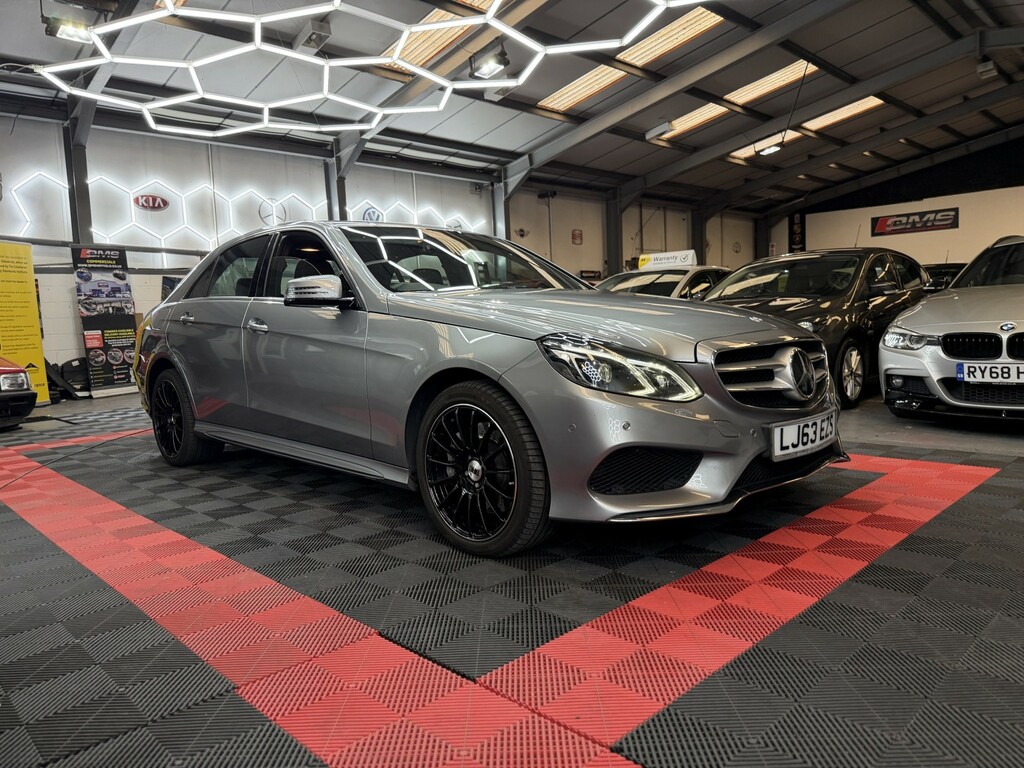 Mercedes-Benz E Class Saloon 3.0 E350 V6 Bluetec Amg Sport 201363 LJ63EZS Silver #6