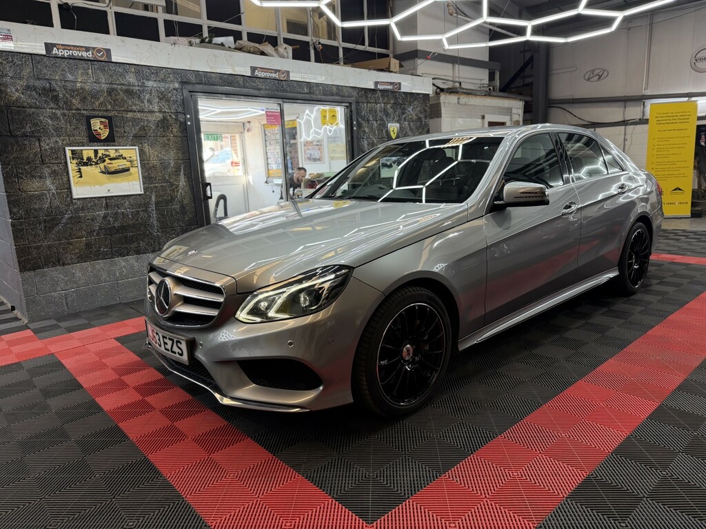Mercedes-Benz E Class Saloon 3.0 E350 V6 Bluetec Amg Sport 201363 LJ63EZS Silver #5
